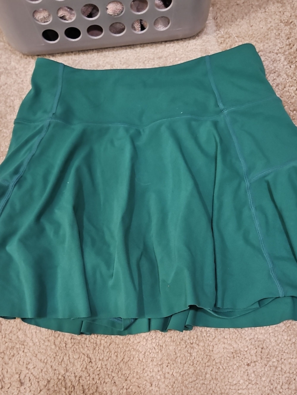Vitality Women's Athletic Skater Skirt in Teal
